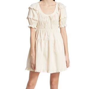 En Saison - NATURAL SVETA MINI DRESS SIZE LARGE NWT